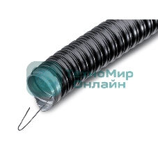 Металлорукав Р3-ЦПнг-20 d20мм с протяжкой черный IEK CMP10-20-050