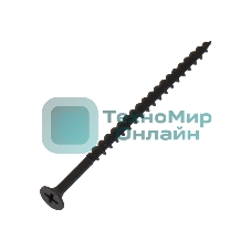 Саморез гипсокартон-дерево Kranz 4.2х75, пакет (10 шт.)