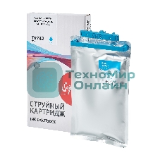 Контейнер с чернилами Sakura C13T973200 (T9732 C) для Epson, голубой, 22000 к.