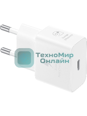 Сетевое зарядное устройство Samsung EP-T2510 25W 3A (PD) USB Type-C белый