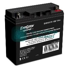 Батарея для ИБП ExeGate ES255177RUS DTM 1217/EXS12170 (12V 17Ah), клеммы под болт М5
