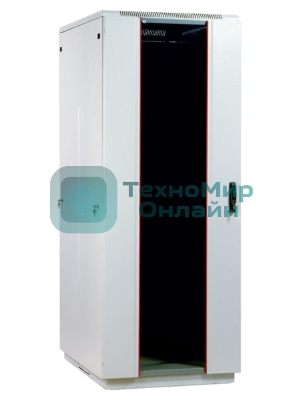 Шкаф коммутационный ЦМО ШТК-М-42.8.8-1ААА 42U 800x820мм пер.дв.стекл задн.дв.стал.лист 2 бок.пан. направл.под закл.гайки 500кг серый