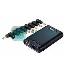 Универсальный БП для ноутбуков AСD NB895-90, 90вт макс., 15-20В, USB QC3.0, 9 коннекторов (вклюячая Lenovo прямоугольный) RTL