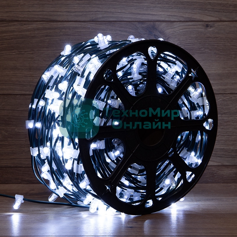 Гирлянда Neon-night LED ClipLight 12V 150 мм, цвет диодов белый, Flashing (белый)
