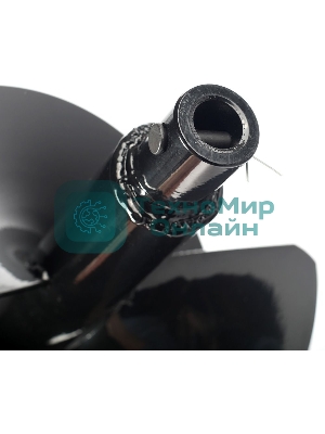 Шнек PATRIOT двухзаходный D 250B для грунта к бензобуру со сменными ножами, диаметр 250мм 742004457