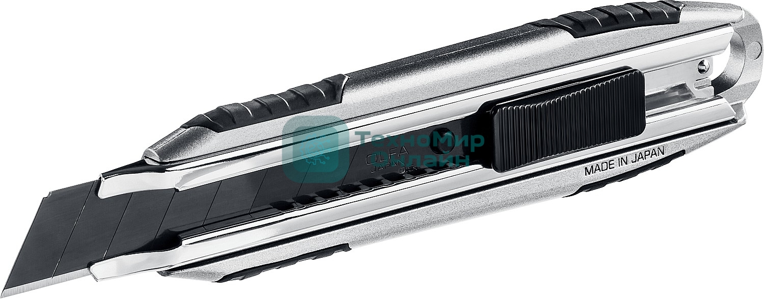 Нож, OLFA. X-design, цельная алюминиевая рукоятка, AUTOLOCK фиксатор, 18 мм