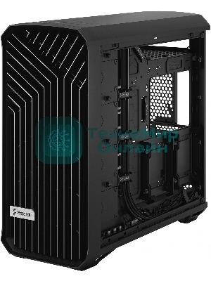 Компьютерный корпус Fractal Design Torrent Black TG Light Tint/E-ATX, TG, 2x3.5, 4x2.5, 7xPCI, 1xUSB-C, 2xUSB3.0/2x180mm, 3x140mm fans inc./FD-C-TOR1A-01
