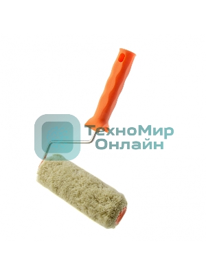 Валик Сибртех Фасадные работы, 180мм, ворс 18мм, D 36мм, D ручки 6 мм, полиакрил, полиэстер