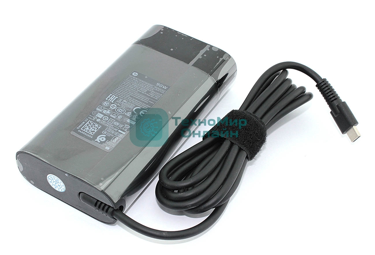 Блок питания (сетевой адаптер) для ноутбуков HP 20V 4.5A 90W Type-C