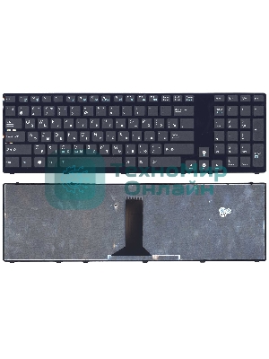 Клавиатура для ноутбука Asus K95 черная с рамкой