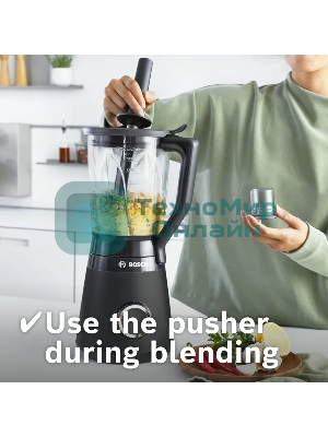 Блендер стационарный Bosch VitaPower Serie 4 MMB6176B 1200Вт черный