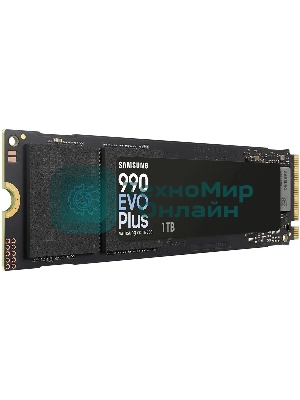 Накопитель SSD Samsung 990 EVO Plus, 1024 Gb, M.2 2280, PCIe 4.0 x4, NVMe, R/W 7150/6300