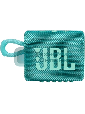 Портативная акустика JBL GO 3, бирюзовый