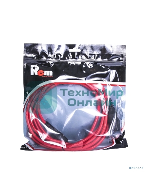 Шнур питания с фиксатором REM IEC 60320 C13/IEC 60320 C14, 10 А/250 В (3 * 1,0), длина 1,8 м, красный R-10-Cord-C13-C14-1.8-Red