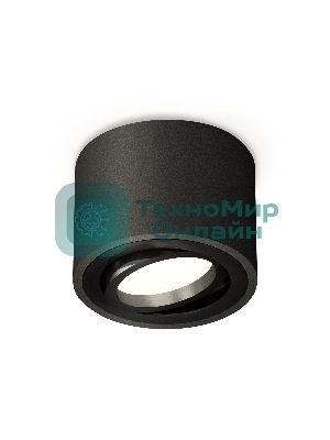 Светильник Ambrella Light XS7511002 SBK/PBK черный песок/черный полированный MR16 GU5.3 (C7511, N7002)