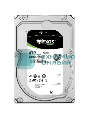 Жесткий диск 4TB Seagate Enterprise Capacity 3.5 HDD (ST4000NM0035) {SATA 6Gb/s, 7200 rpm, 128mb buffer, 3.5