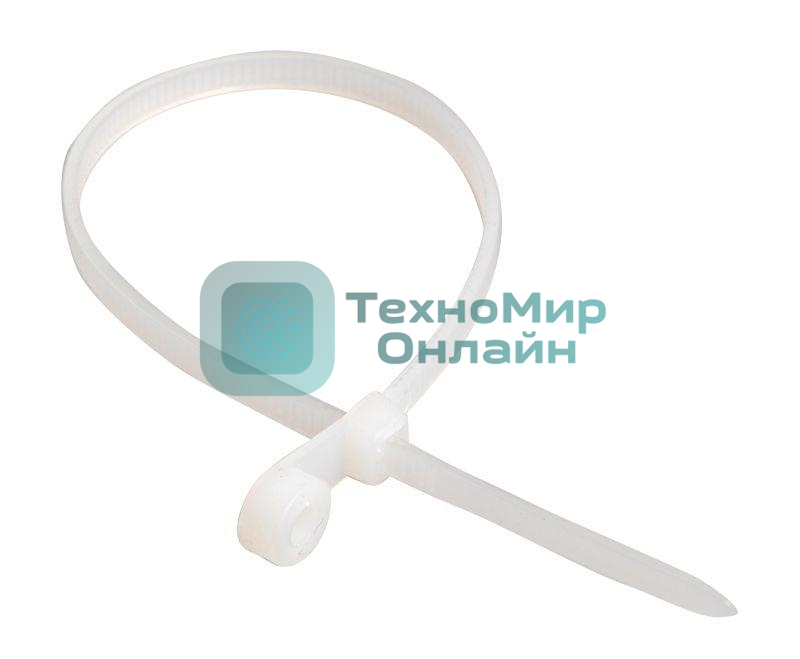 Хомут IEK UHH40-5-200-100 с отверстием для крепления ХОК3,5х200 (100шт/упак) IEK