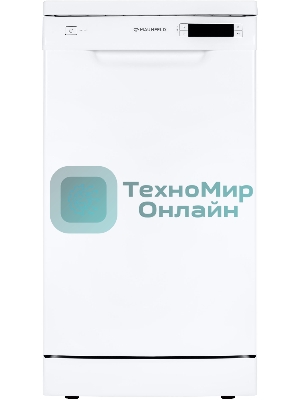 Посудомоечная машина Maunfeld MWF08B, белый, 44.8 см, 9 компл., 49 дБ, класс A++