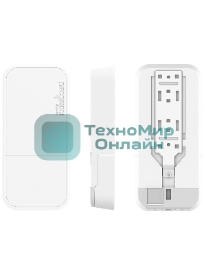 Точка доступа MikroTik RBwAPG-60ad-A wAP 60G AP with Phase array 60 degree 60GHz antenna, 802.11ad wireless, 716MHz CPU, 256MB RAM, lx Gigabit LAN, PO 