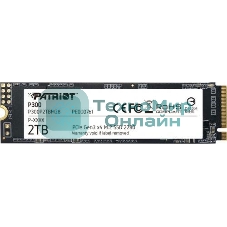 Накопитель SSD Patriot P300, 2Tb, PCIe 3.0 x4, M.2 2280, NVMe, R/W 2100/1650