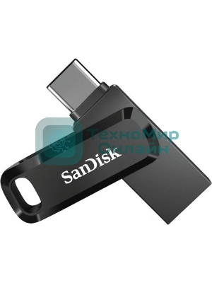 Флешка USB Sandisk 128Gb Ultra Dual Go SDDDC3-128G-G46 USB3.1 черный