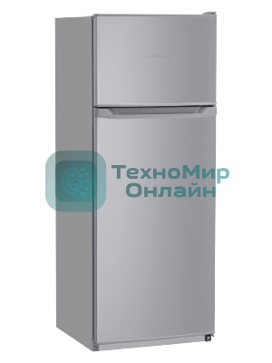 Холодильник Nordfrost NRT 141 132 серебристый металлик двухкамерный 210/51 л морозилка сверху, капельная система