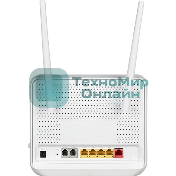 Маршрутизатор DVG-5402G/R1A AC1200 Wi-Fi Router, 1000Base-T WAN, 4x1000Base-T LAN, 2x5dBi external antennas, 2xFXS+USB ports, 3G/LTE support