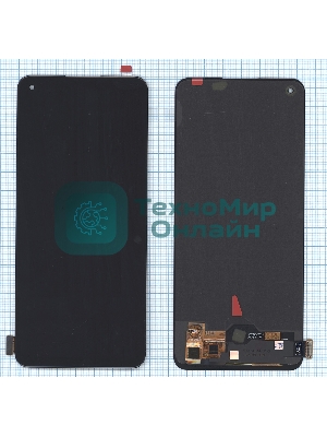 Дисплей для OPPO Reno 8T 4G (CPH2481) в сборе с тачскрином OLED черный