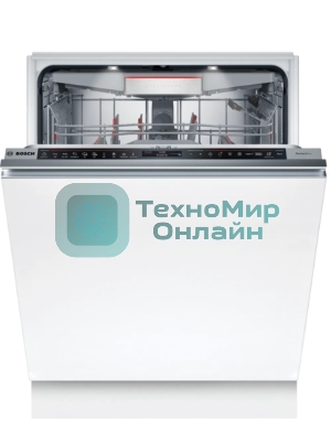Встраиваемая посудомоечная машина Bosch SMD8TCX04E, нержавеющая сталь, 59.8 см, 14 компл., 42 дБ, класс A