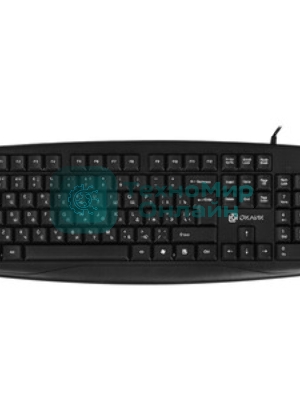 Клавиатура проводная Oklick 105M (1678092), USB, черный