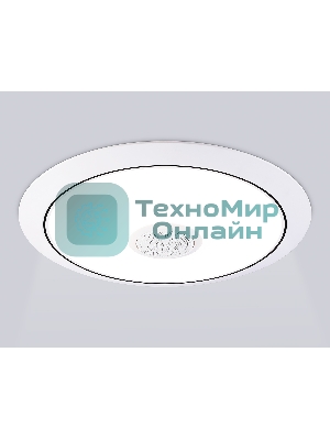 Музыкальный светодиодный светильник Ambrella light FZ720 WH белый IP20 52W 3000-6500K+RGB Music 450*65 (ПДУ ИК)