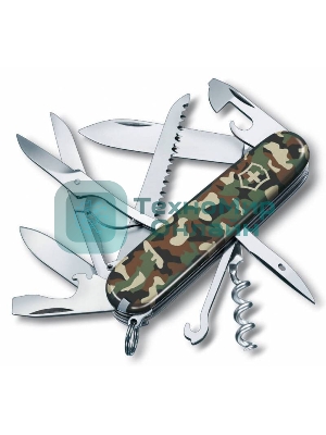 Нож перочинный Victorinox Huntsman (1.3713.94) 91мм 15функций камуфляж карт.коробка
