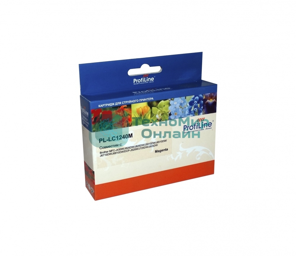 Картридж струйный для принтеров Brother PL-LC1240M MFC-J6510DW/6710DW/6910DW/DJ525 Magenta водн ProfiLine