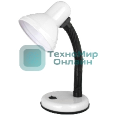 Светильник UF-301P С01 настол. 230В 60Вт бел. Ultraflash 12367