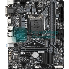Материнская плата Gigabyte H410M S2H V2, LGA 1200, Intel H470, 2xDDR4, 4xSATA, 1xM.2, 1xPCIe 3.0 x16, 2xPCIe 3.0 x1, 1xDVI-D, 1xHDMI, 1xVGA, 1x 1Gb LAN, 2xUSB-A 3.2 Gen 1, 4xUSB-A 2.0, 3x3.5 мм, 7.1, Micro ATX
