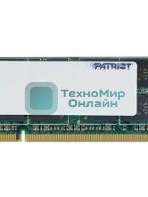 Оперативная память Patriot Signature, DDR4, 8GB (1x8 GB), 2666 MHz, CL19, SO-DIMM