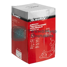 Домкрат гидравлический бутылочный Matrix, 16 т, h подъема 230–460 мм