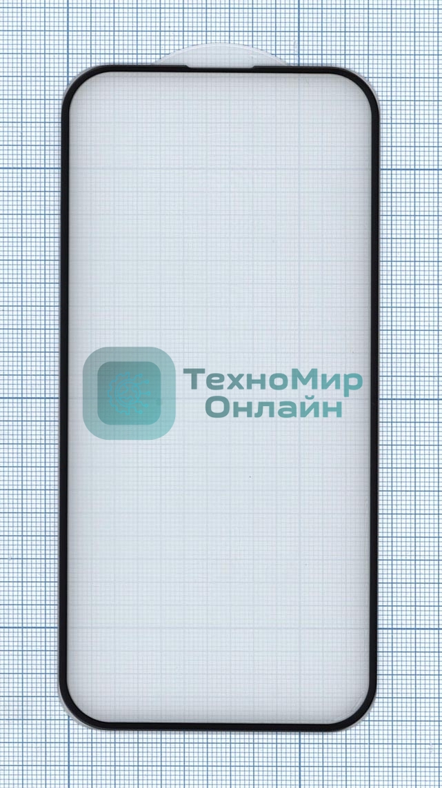 Защитное стекло 6D для Apple iPhone 14 Pro черный