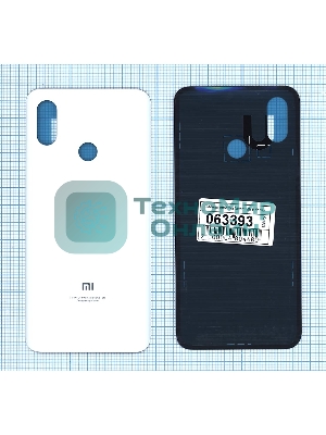 Задняя крышка для Xiaomi Mi 8 белый