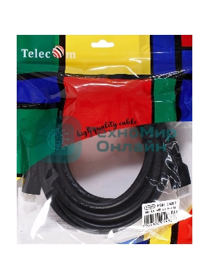 Кабель HDMI 19M/M,ver. 2.1, 8K@60 Hz 4.5m Telecom TCG255-4.5M