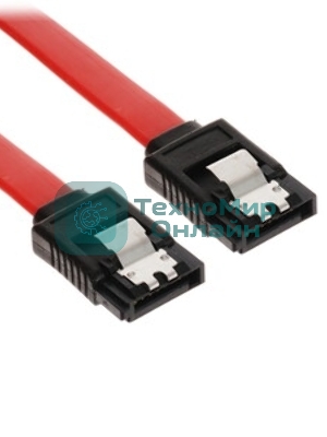 Кабель интерфейсный SATAIII Cablexpert CC-SATAM-DATA, 50 см, 7pin/7pin, защелка, пакет