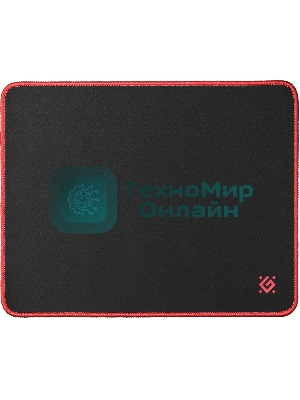 Игровой коврик Defenderчерный M 360x270x3 мм, ткань+резина