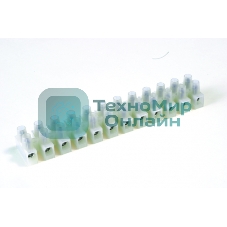 Колодка клеммная 12х10мм винт. п/а OK-434-12-NY ДКС 43412NY