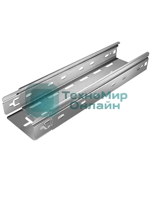 Лоток листовой перфорированный 300х50 L3000 сталь 0.7мм 