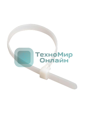 Хомут кабельный IEK UHH31-D088-1000-100 8.8х1000 нейл. белый (уп. 100 шт)