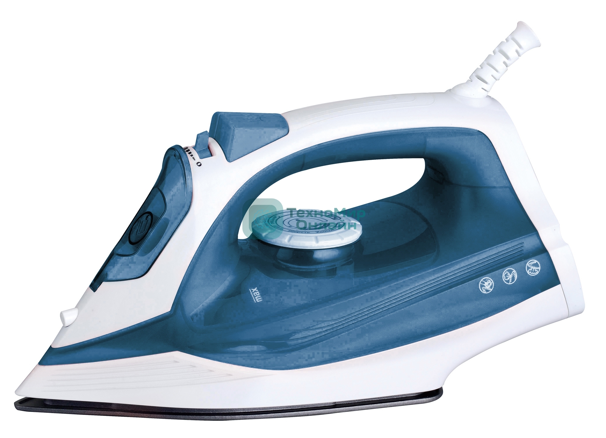 Утюг Starwind SIR2295 2200 Вт темно-синий/белый