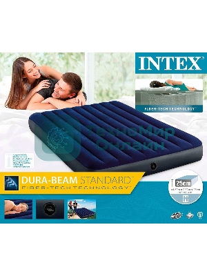 Надувной матрас 64759, Intex, 152х203х25см 