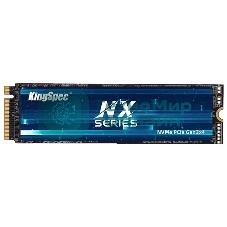 Накопитель SSD KingSpec NX-128, 128Gb, PCIe 3.0 x4, M.2 2280, NVMe, R/W 3400/3100