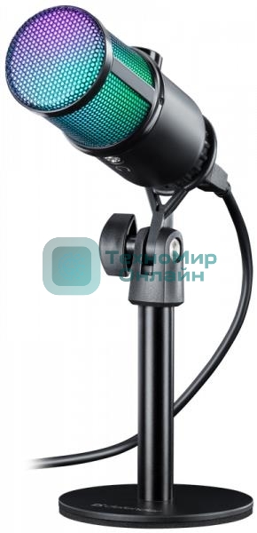 Игровой стрим микрофон Defender Glow GMC 400 USB, провод 1.3 м