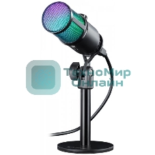 Игровой стрим микрофон Defender Glow GMC 400 USB, провод 1.3 м